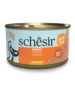 Schesir Grill Pate Cat Can Sardines 70g